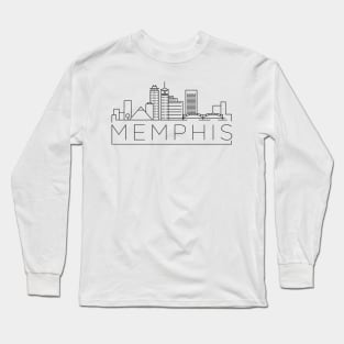 Memphis Minimal Skyline Long Sleeve T-Shirt